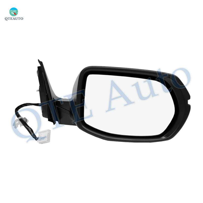 Right Passenger Side Mirror, Power Heated Paintable Manual Folding with Turn Signal Light For 2017-2022 Honda CR-V