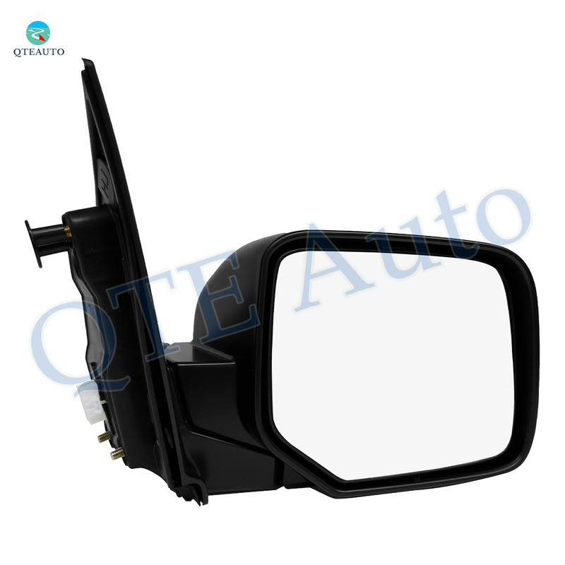 Right Passenger Side Mirror, Power Heated Paintable Manual Folding Replacement For 2009-2015 Honda Pilot