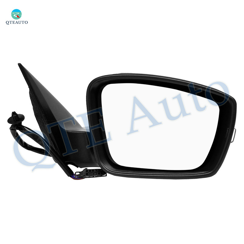 Right Passenger Side Mirror, Power Heated Paintable Manual Folding with Turn Signal Light For 2011-2018 Volkswagen Jetta