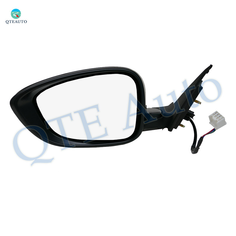 Left Driver Side Mirror, Power Non-Heated Paintable Manual Folding For 2018-2022 Honda Accord