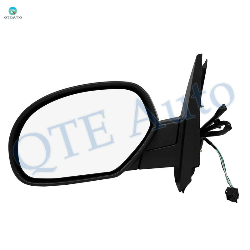 Left Driver Side Mirror, Power Heated Manual Folding For 2007-2013 Chevrolet Silverado 1500