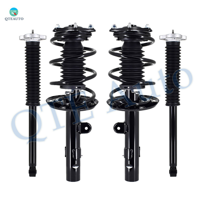 Set of 4 Front Quick Complete Strut-Coil Spring Assembly-Rear Complete Shock Absorber Kit For 2018-2022 Honda Accord