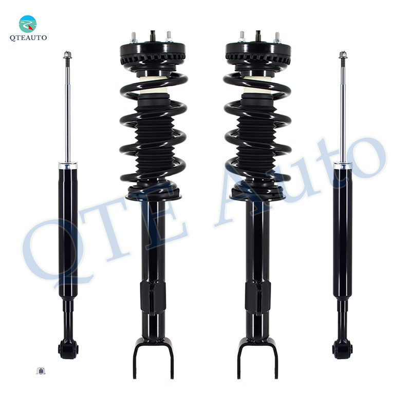 Set of 4 Front Quick Complete Strut-Coil Spring Assembly-Rear Shock Absorber For 2011 Dodge Challenger