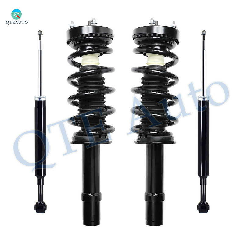 Set of 4 Front Quick Complete Strut-Coil Spring Assembly-Rear Shock Absorber For 2012-2016 Chrysler 300