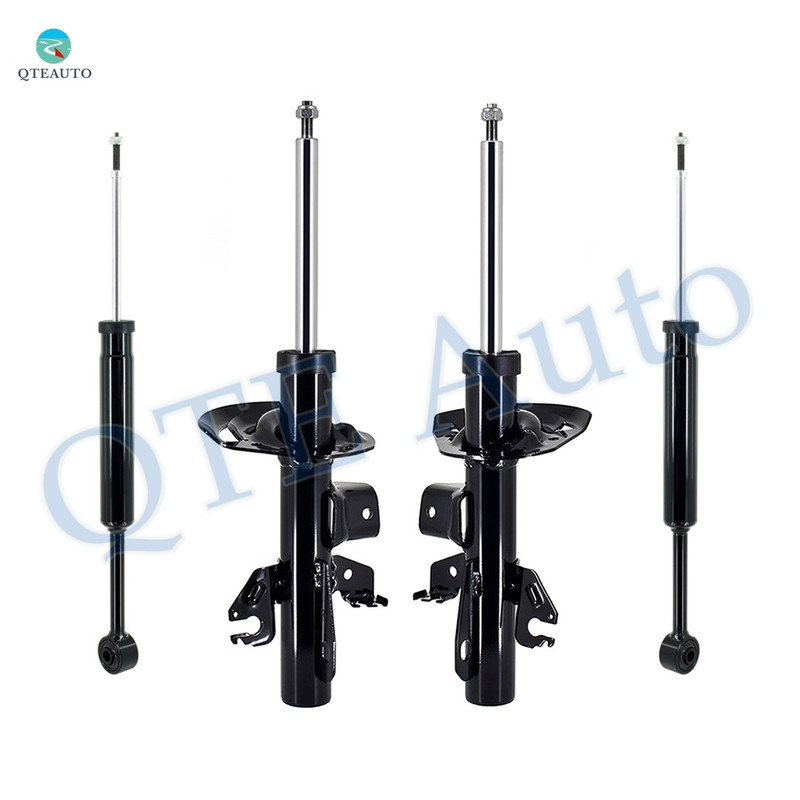Set of 4 Front Suspension Strut-Rear Shock Absorber For 2015-2017 Chrysler 200