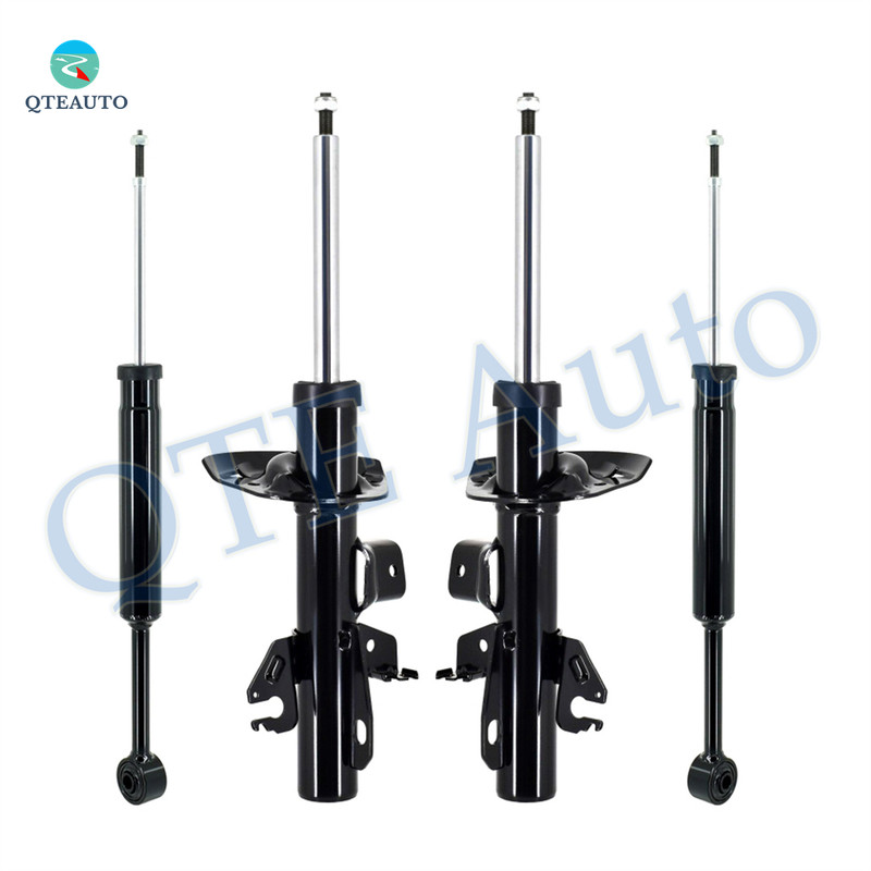 Set of 4 Front Suspension Strut Assembly-Rear Shock Absorber For 2015-2017 Chrysler 200