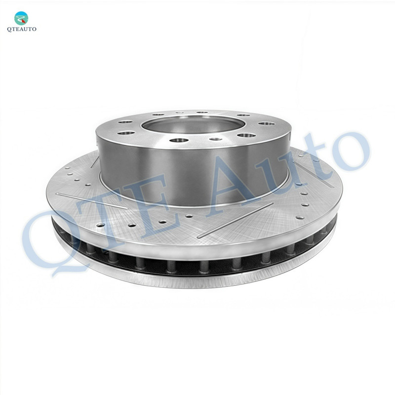 Front Right 325mm Drilled Slotted Brake Disc Rotors For 2007-2010 Chevrolet Silverado 3500 HD Front Right 325mm Drilled Slotted Brake Disc Rotors For 2007-2010 Chevrolet Silverado 3500 HD