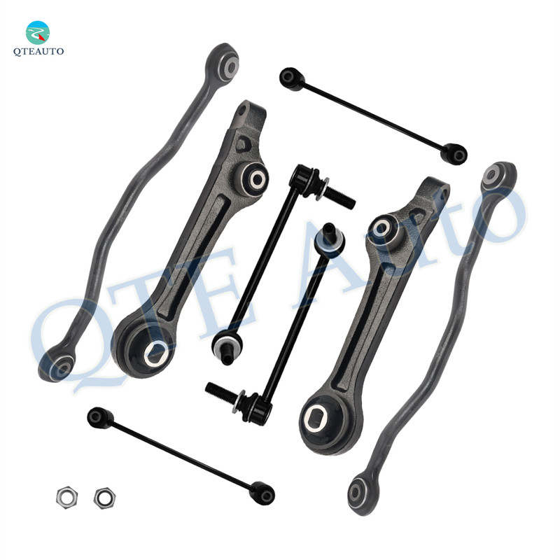 Set of 8 Front Lower Rearward Control Arm-Sway Bar Link-Rear Lower Rearward Control Arm-Sway Bar Link For 2011-2018 Chrysler 300 Set of 8 Front Lower Rearward Control Arm-Sway Bar Link-Rear Lower Rearward Control Arm-Sway Bar Link For 2011-2018 Chrysler 300