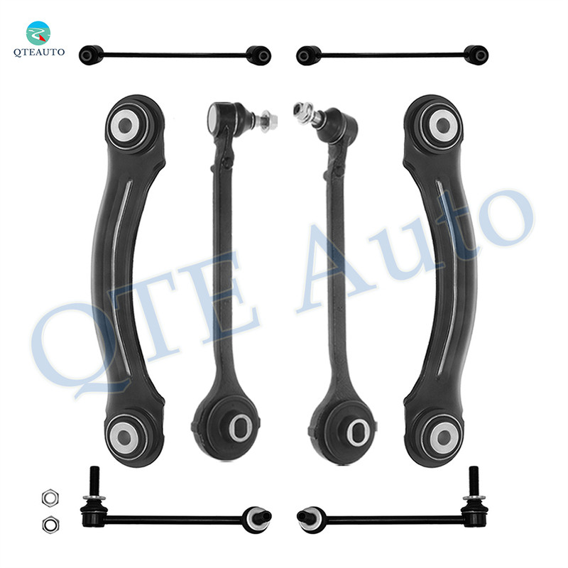Set of 8 Front Lower Forward Control Arm Ball Joint-Sway Bar Link-Rear Upper Forward Control Arm-Sway Bar Link For 2008-2020 Dodge Challenger