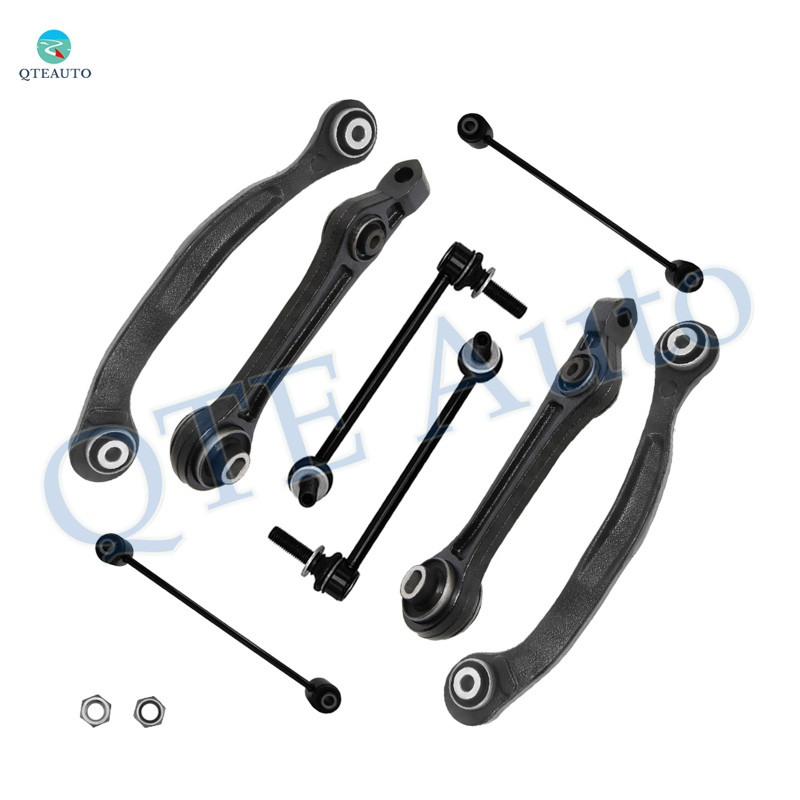 Set of 8 Front Lower Rearward Control Arm-Sway Bar Link-Rear Upper Rearward Control Arm-Sway Bar Link For 2005-2010 Chrysler 300 Set of 8 Front Lower Rearward Control Arm-Sway Bar Link-Rear Upper Rearward Control Arm-Sway Bar Link For 2005-2010 Chrysler 300