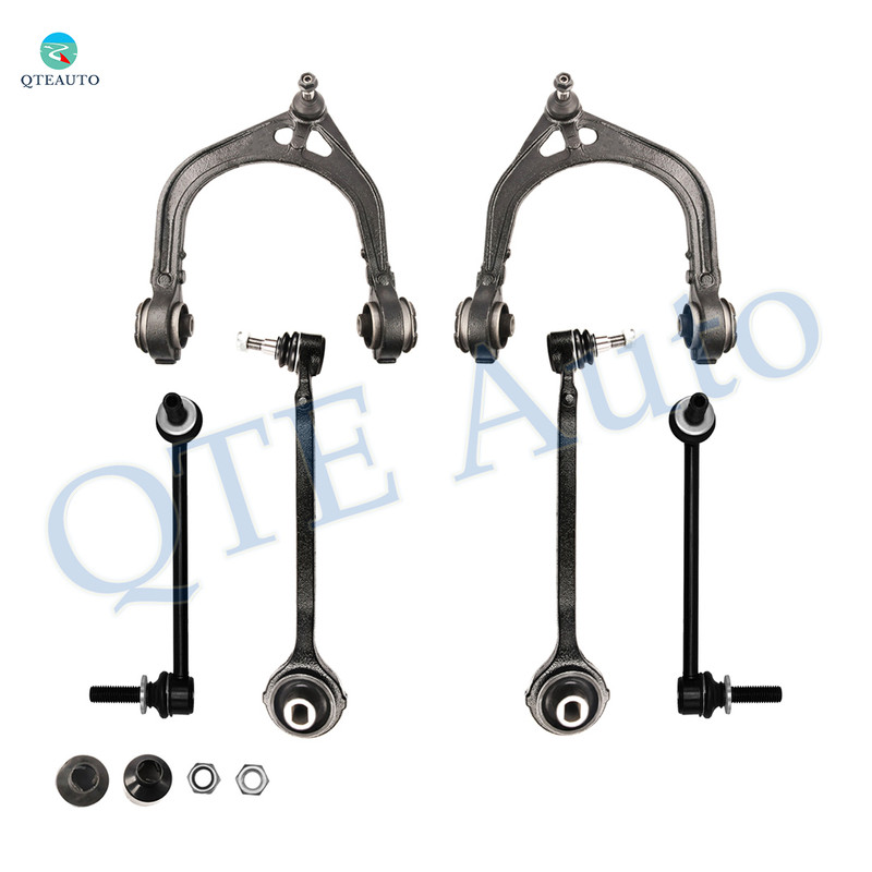 Set of 6 Front Upper-Lower Forward Control Arm Ball Joint-Sway Bar Link For 2008 Dodge Challenger
