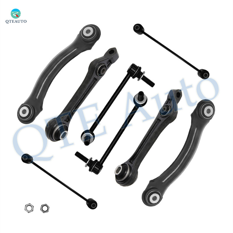 Set of 8 Front Lower Rearward Control Arm-Sway Bar Link-Rear Upper Forward Control Arm-Sway Bar Link For 2006-2010 Dodge Charger Set of 8 Front Lower Rearward Control Arm-Sway Bar Link-Rear Upper Forward Control Arm-Sway Bar Link For 2006-2010 Dodge Charger