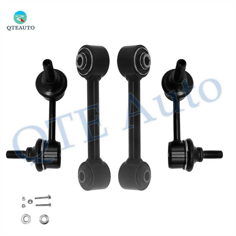 Set of 4 Rear Lower Forward Control Arm-Sway Bar Link For 2007-2009 Jeep Patriot