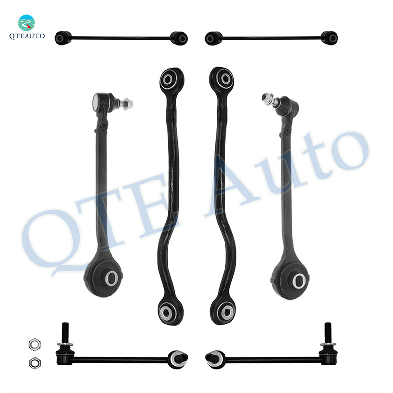 Set of 8 Front Lower Forward Control Arm Ball Joint-Sway Bar Link-Rear Lower Rearward Control Arm-Sway Bar Link For 2005-2010 2012-2014 Chrysler 300