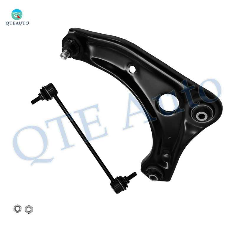 Front Left Lower Control Arm Ball Joint-Sway Bar Link For 2012-2019 Nissan Versa