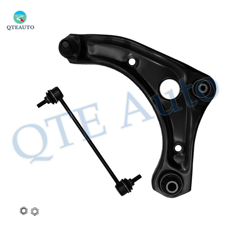 Front Left Lower Control Arm Ball Joint-Sway Bar Link For 2014-2019 Nissan Versa Note Front Left Lower Control Arm Ball Joint-Sway Bar Link For 2014-2019 Nissan Versa Note