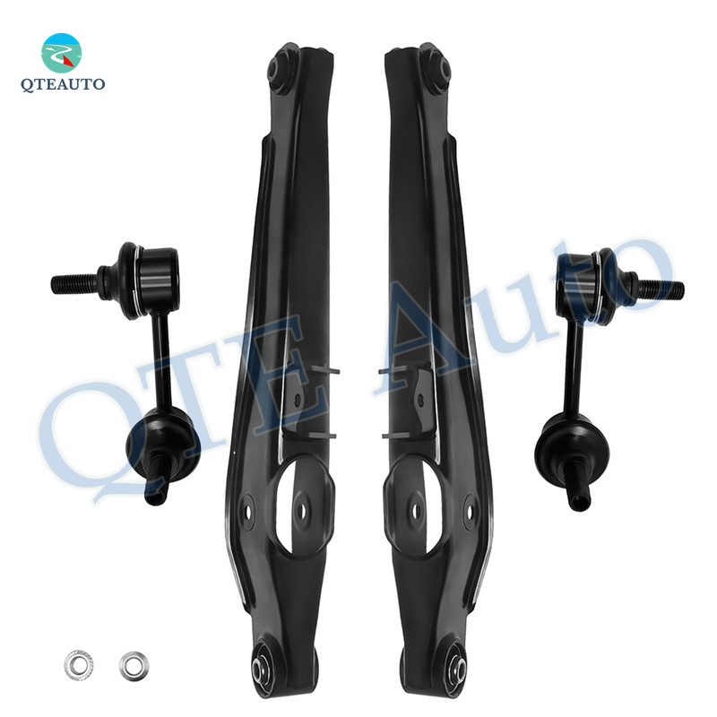 Set of 4 Rear Lower Control Arm-Sway Bar Link For 2007-2009 Dodge Caliber