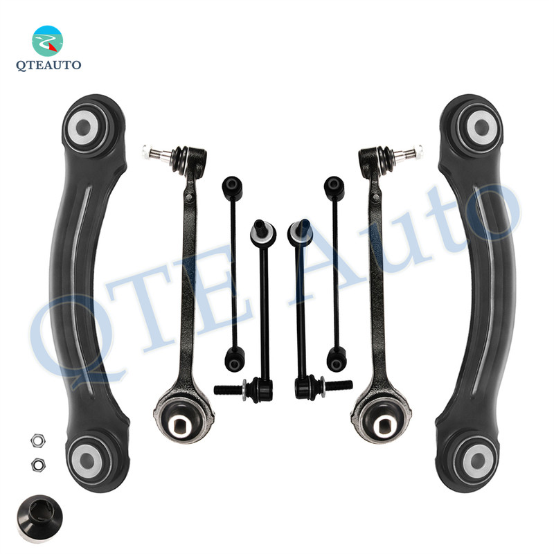 Set of 8 Front Lower Forward Control Arm Ball Joint-Sway Bar Link-Rear Upper Forward Control Arm-Sway Bar Link For 2008-2010 Dodge Challenger