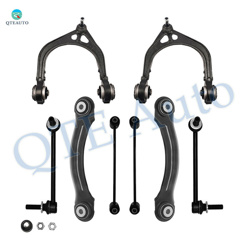 Set of 8 Front Upper Control Arm Ball Joint-Sway Bar Link-Rear Upper Forward Control Arm-Sway Bar Link For 2005-2008 Dodge Magnum Set of 8 Front Upper Control Arm Ball Joint-Sway Bar Link-Rear Upper Forward Control Arm-Sway Bar Link For 2005-2008 Dodge Magnum