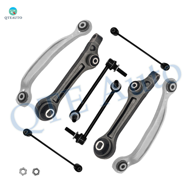 Set of 8 Front Lower Rearward Control Arm-Sway Bar Link-Rear Upper Rearward Control Arm-Sway Bar Link For 2015-2020 Dodge Challenger Set of 8 Front Lower Rearward Control Arm-Sway Bar Link-Rear Upper Rearward Control Arm-Sway Bar Link For 2015-2020 Dodge Challenger