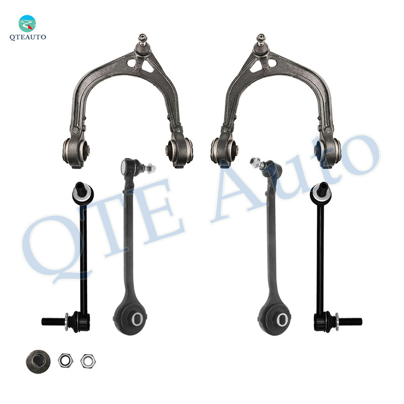 Set of 6 Front Upper-Lower Forward Control Arm Ball Joint-Sway Bar Link For 2006-2008 Dodge Charger