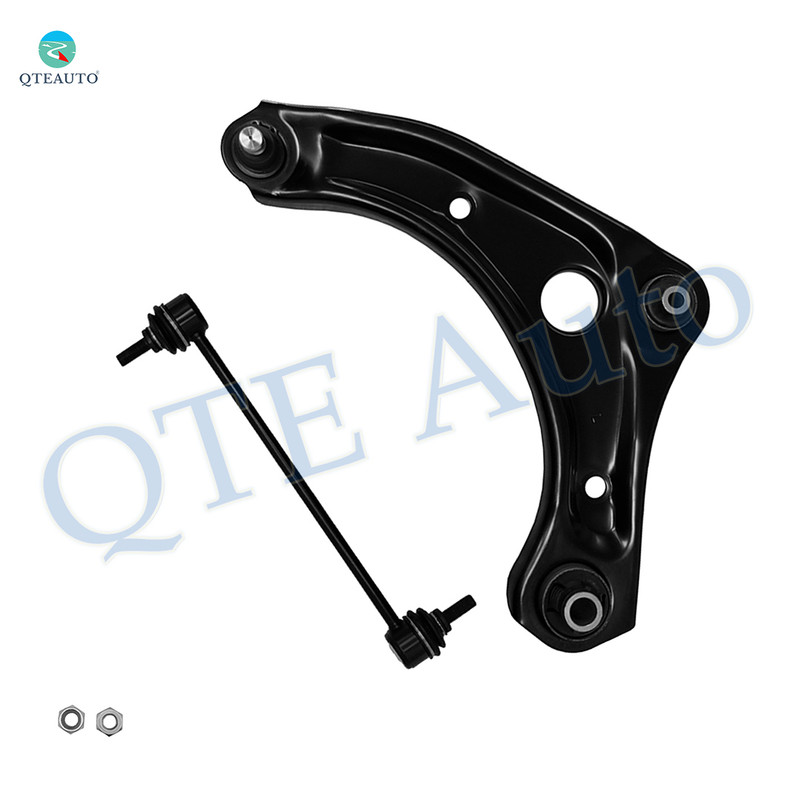 Front Right Lower Control Arm Ball Joint-Sway Bar Link For 2014-2019 Nissan Versa Note