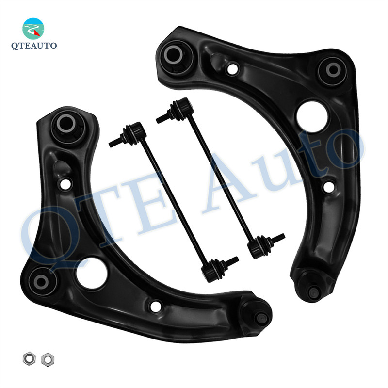Set of 4 Front Lower Control Arm Ball Joint-Sway Bar Link For 2012-2019 Nissan Versa Set of 4 Front Lower Control Arm Ball Joint-Sway Bar Link For 2012-2019 Nissan Versa