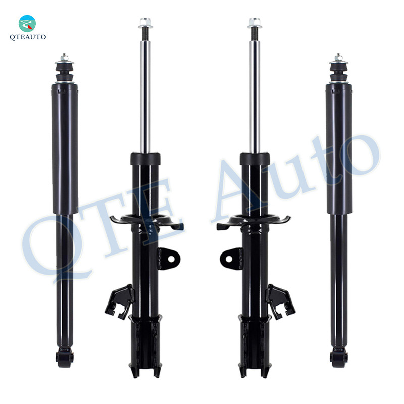 Set of 4 Front Suspension Strut Assembly-Rear Complete Shock Absorber Kit For 2012-2014 Nissan Versa