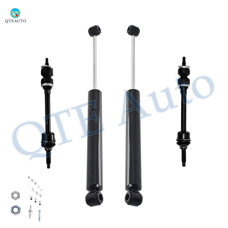 Set of 4 Front Sway Bar Link-Steering Damper For 2011 2012 RAM 2500 RWD