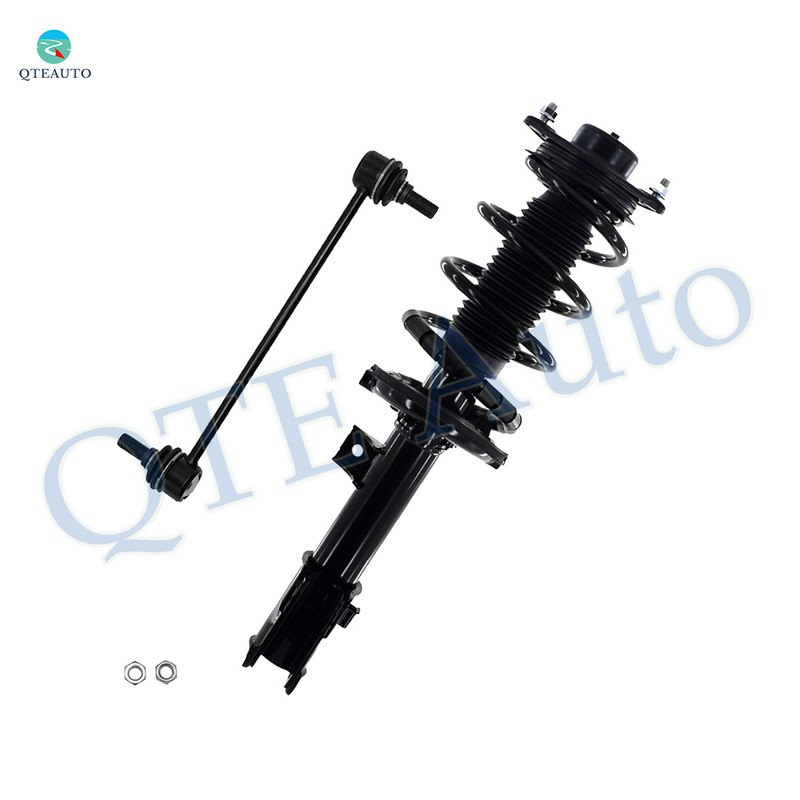 Front Right Sway Bar Link-Quick Complete Strut-Coil Spring Assembly For 2013-2018 Hyundai Santa FE Sport