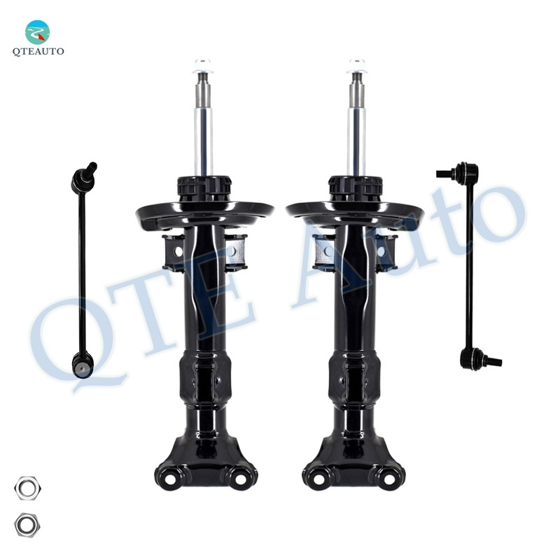Set of 4 Front Sway Bar Link-Suspension Strut Assembly For 2015-2017 Mercedes-Benz E400
