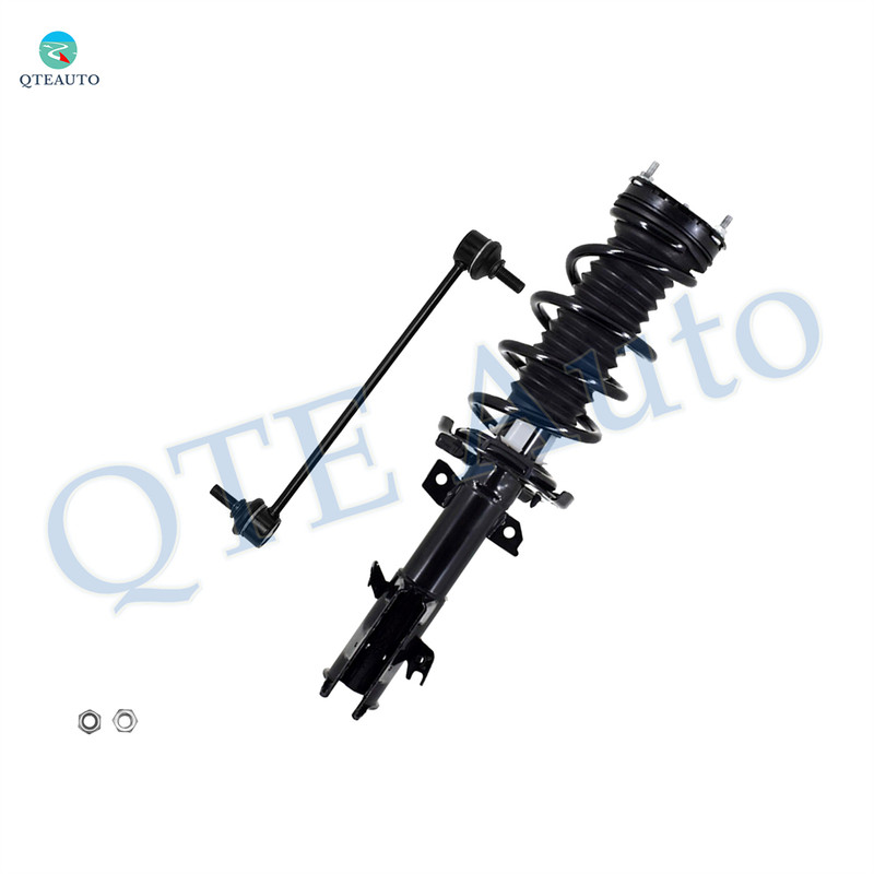 Front Right Sway Bar Link-Quick Complete Strut-Coil Spring Assembly For 2014-2016 Ford Fiesta