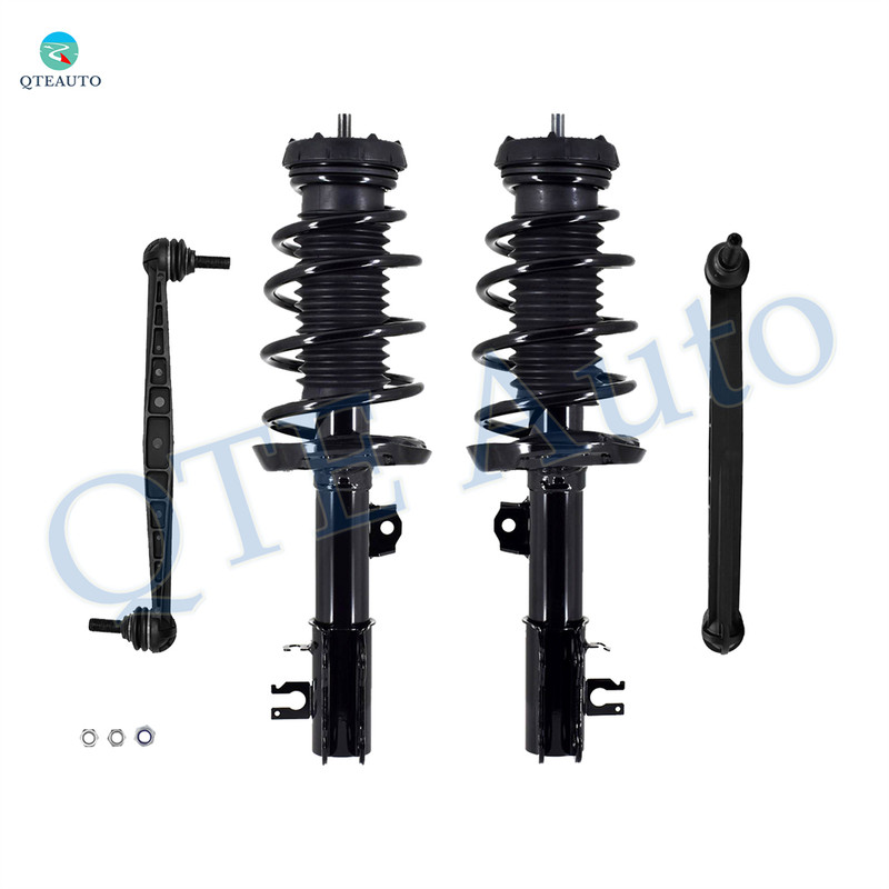 Set of 4 Front Sway Bar Link-Quick Complete Strut-Coil Spring Assembly For 2012-2020 Chevrolet Sonic