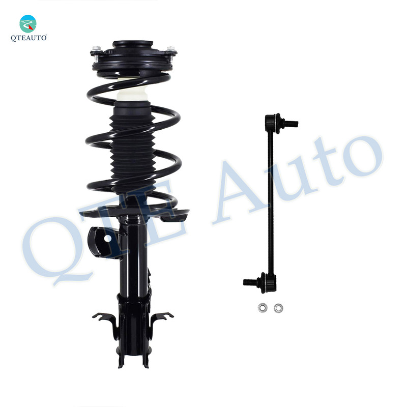 Front Right Sway Bar Link-Quick Complete Strut-Coil Spring Assembly For 2013 Nissan Sentra