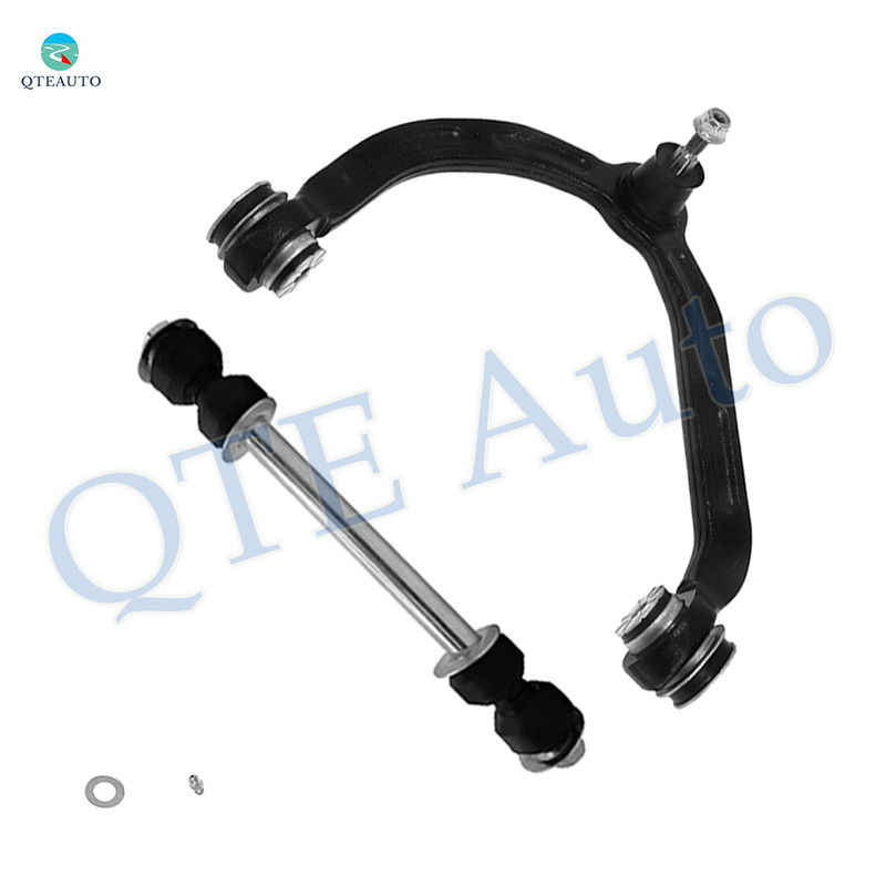 Front Left Upper Control Arm Ball Joint-Sway Bar Link For 1999 2000 Chevrolet Silverado 2500