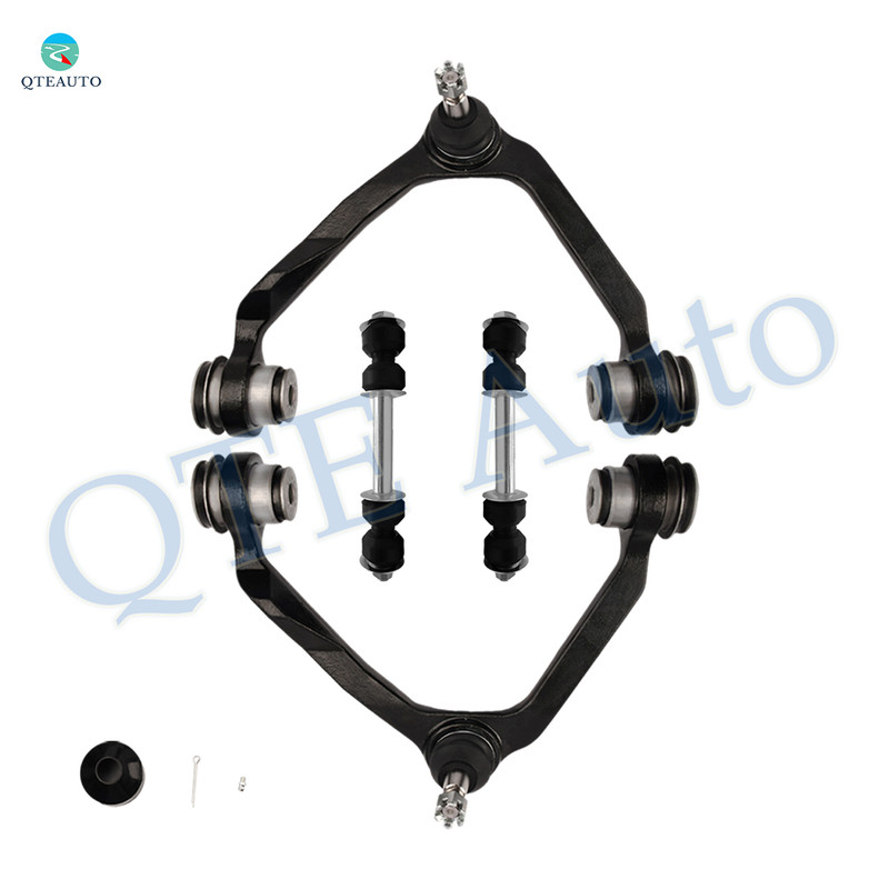 Set of 4 Front Upper Control Arm Ball Joint-Sway Bar Link For 2004 Ford F-150 Heritage 4WD Set of 4 Front Upper Control Arm Ball Joint-Sway Bar Link For 2004 Ford F-150 Heritage 4WD