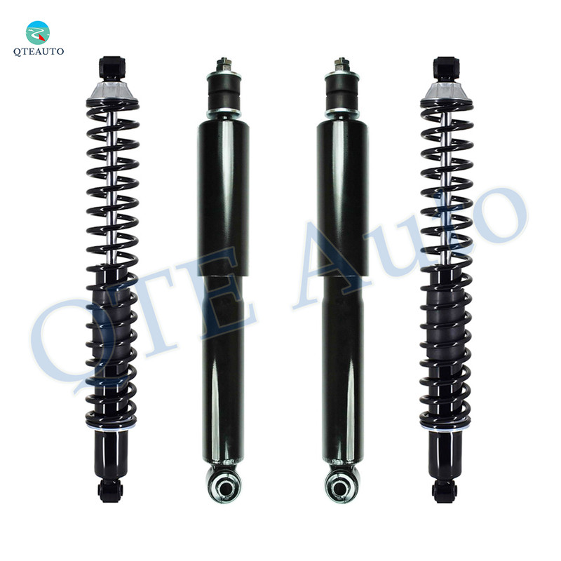 Set of 4 Front Shock Absorber-Rear Complete Shock Absorber Kit For 1980-1989 Ford F-150 Monotube Performance Upgrade