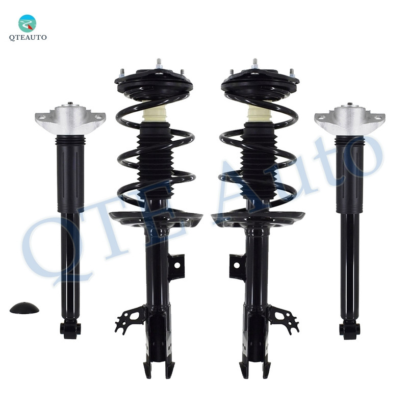 Set of 4 Front Quick Complete Strut-Coil Spring Assembly-Rear Complete Shock Absorber Kit For 2019-2024 Toyota RAV4