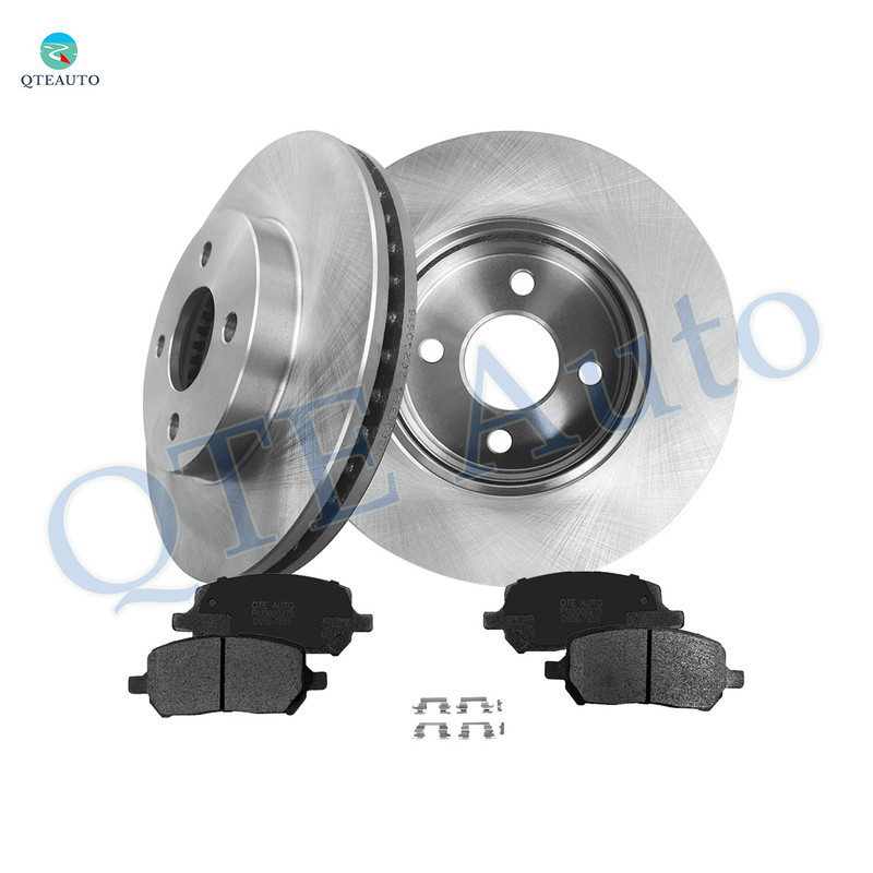 Set of 6 Front 256.05mm Brake Disc Rotors-Ceramic Brake Pad Kit For 2005-2010 Chevrolet Cobalt Set of 6 Front 256.05mm Brake Disc Rotors-Ceramic Brake Pad Kit For 2005-2010 Chevrolet Cobalt