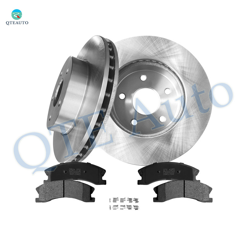 Set of 6 Front 304.8mm Brake Disc Rotors-Ceramic Brake Pad Kit For 1999-2004 Jeep Grand Cherokee Set of 6 Front 304.8mm Brake Disc Rotors-Ceramic Brake Pad Kit For 1999-2004 Jeep Grand Cherokee