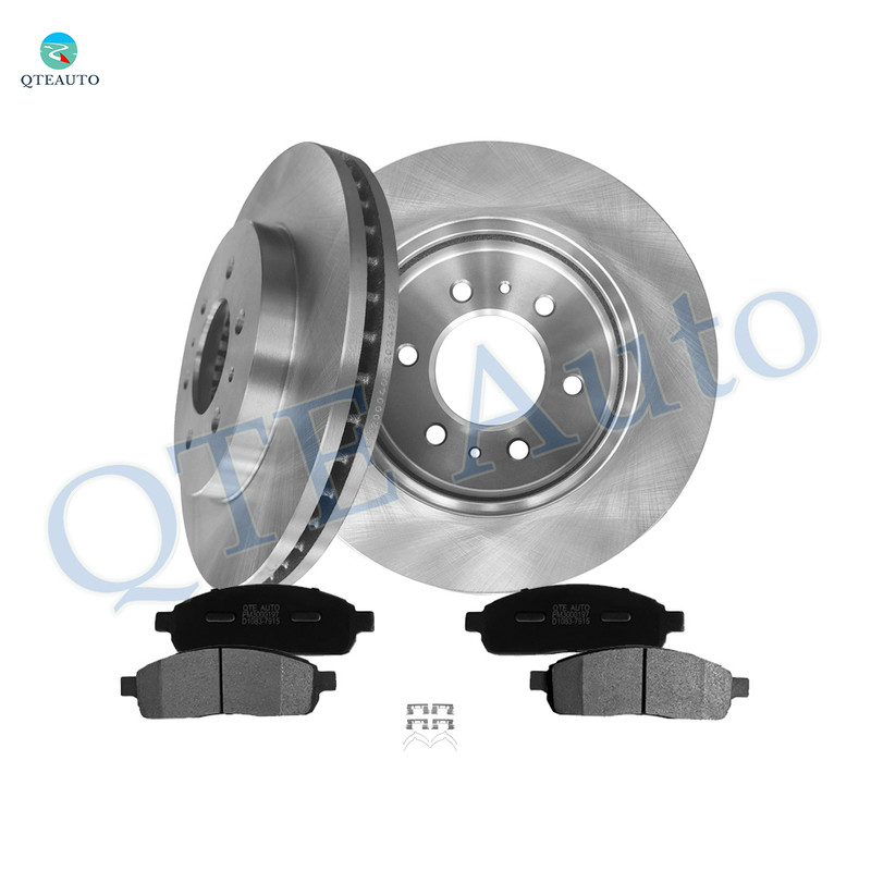 Set of 6 Front 330mm Brake Disc Rotors-Ceramic Brake Pad Kit For 2009 Ford F-150 Set of 6 Front 330mm Brake Disc Rotors-Ceramic Brake Pad Kit For 2009 Ford F-150