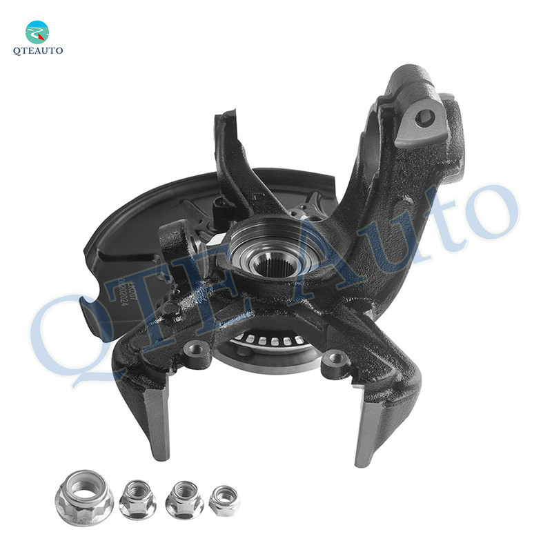 Front Left Suspension Steering Knuckle & Wheel Hub Bearing Assembly Replacement For 1999-2006 Volkswagen Golf With 280 (mm) Rotors Front Left Suspension Steering Knuckle & Wheel Hub Bearing Assembly Replacement For 1999-2006 Volkswagen Golf With 280 (mm) Rotors