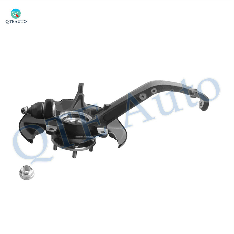 Front Left Suspension Steering Knuckle & Wheel Hub Bearing Assembly Replacement For 2008-2012 Honda Accord Front Left Suspension Steering Knuckle & Wheel Hub Bearing Assembly Replacement For 2008-2012 Honda Accord