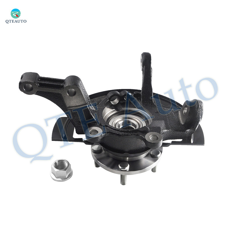 Front Right Suspension Steering Knuckle & Wheel Hub Bearing Assembly Replacement For 2004-2008 Nissan Maxima Front Right Suspension Steering Knuckle & Wheel Hub Bearing Assembly Replacement For 2004-2008 Nissan Maxima