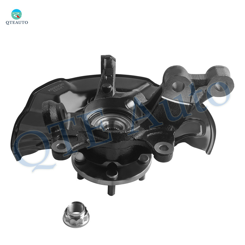 Front Left Suspension Steering Knuckle & Wheel Hub Bearing Assembly Replacement For 2014-2017 Toyota Corolla Front Left Suspension Steering Knuckle & Wheel Hub Bearing Assembly Replacement For 2014-2017 Toyota Corolla
