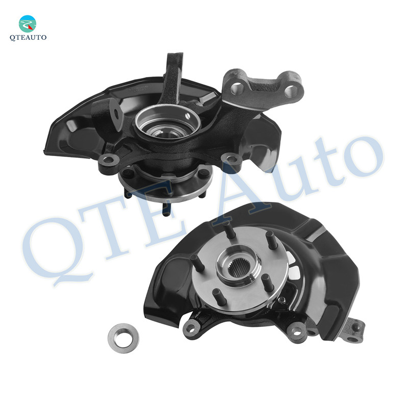 Pair of 2 Front Left-Right Suspension Steering Knuckle & Wheel Hub Bearing Assembly Replacement For 2004-2010 Toyota Sienna AWD Pair of 2 Front Left-Right Suspension Steering Knuckle & Wheel Hub Bearing Assembly Replacement For 2004-2010 Toyota Sienna AWD