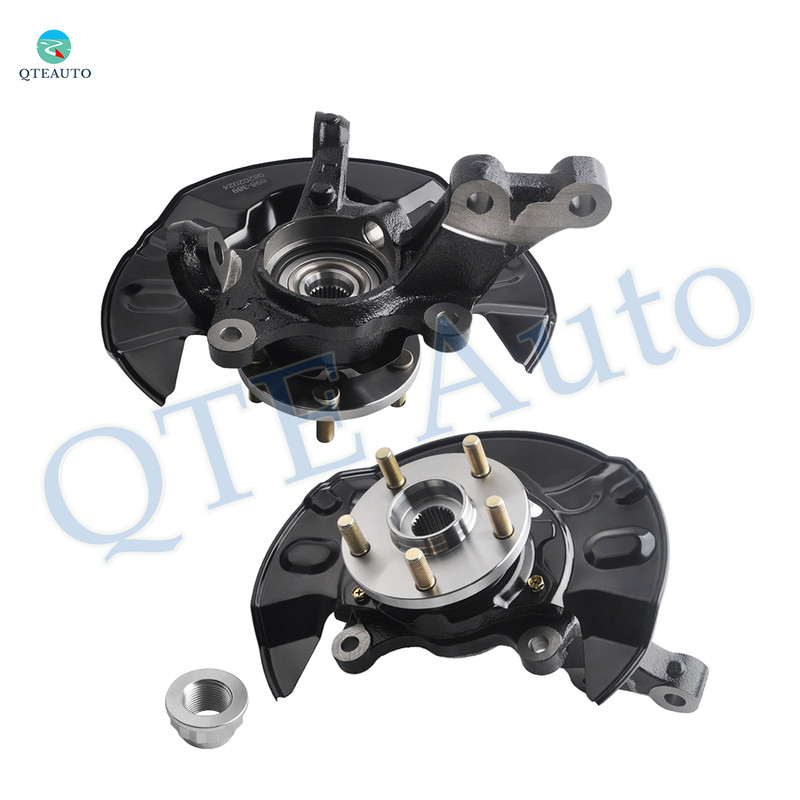 Pair of 2 Front Left-Right Suspension Steering Knuckle & Wheel Hub Bearing Assembly Replacement For 2003-2008 Toyota Corolla Pair of 2 Front Left-Right Suspension Steering Knuckle & Wheel Hub Bearing Assembly Replacement For 2003-2008 Toyota Corolla