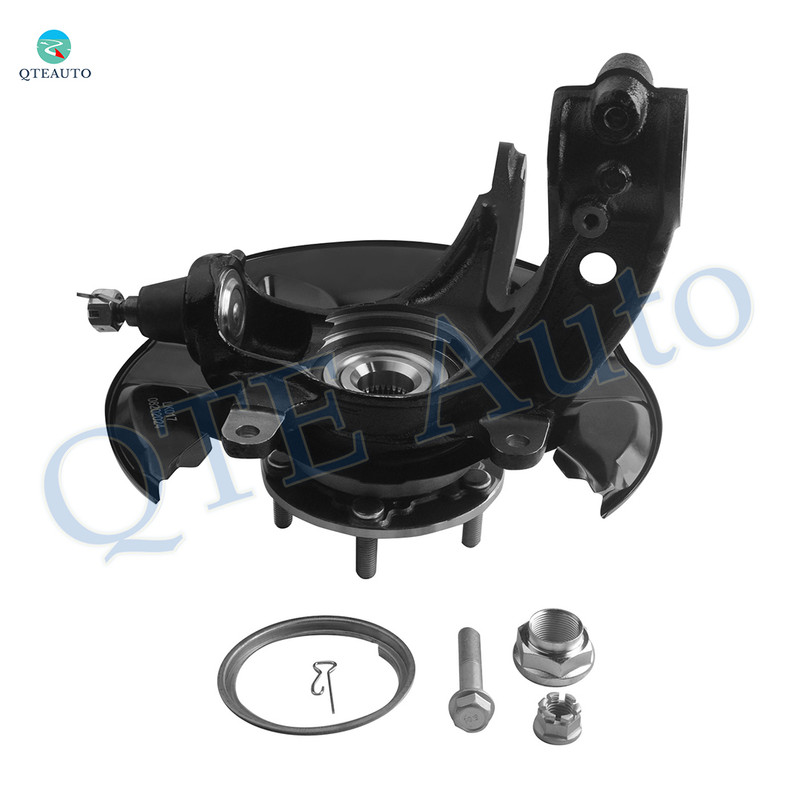 Front Left Suspension Steering Knuckle & Wheel Hub Bearing Assembly Replacement For 2013-2017 Honda Accord Front Left Suspension Steering Knuckle & Wheel Hub Bearing Assembly Replacement For 2013-2017 Honda Accord