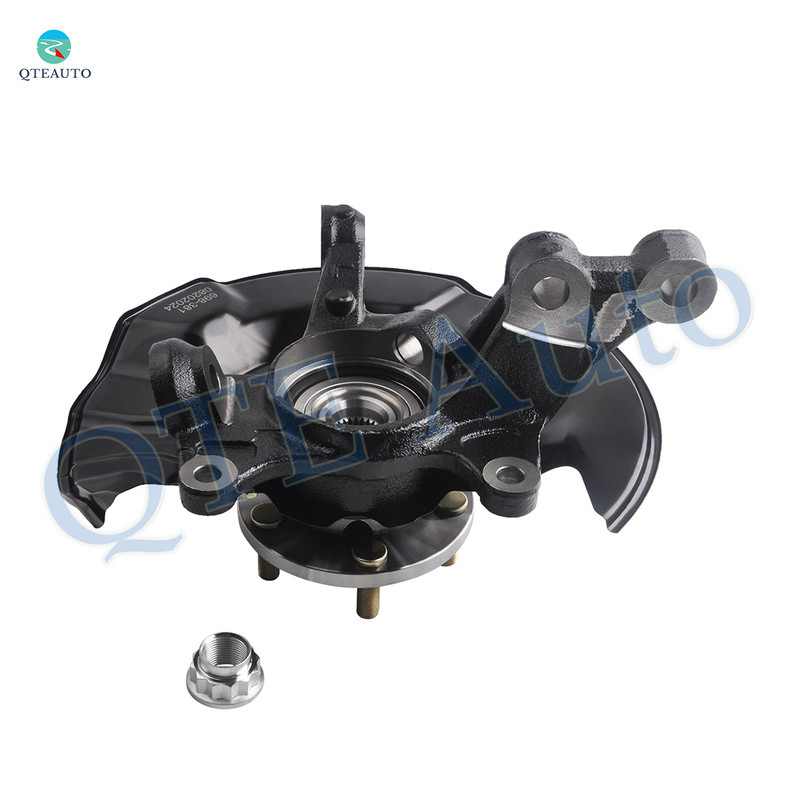 Front Left Suspension Steering Knuckle & Wheel Hub Bearing Assembly Replacement For 2009-2013 Toyota Matrix 5 Stud Front Left Suspension Steering Knuckle & Wheel Hub Bearing Assembly Replacement For 2009-2013 Toyota Matrix 5 Stud