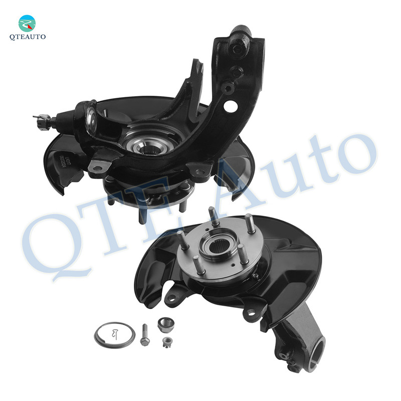 Pair of 2 Front Left-Right Suspension Steering Knuckle & Wheel Hub Bearing Assembly Replacement For 2013-2017 Honda Accord Pair of 2 Front Left-Right Suspension Steering Knuckle & Wheel Hub Bearing Assembly Replacement For 2013-2017 Honda Accord